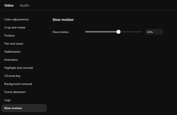 I tool video di Movavi video editor