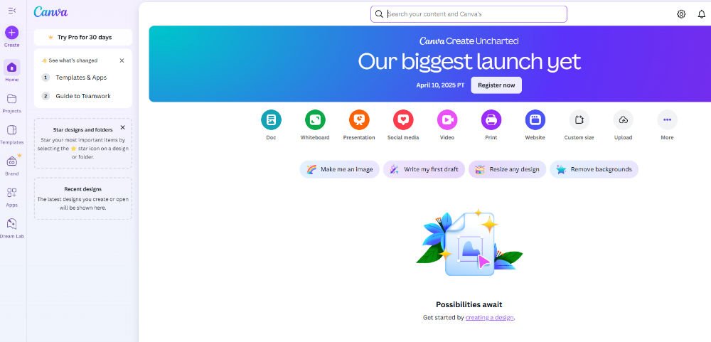 Cava admin panel